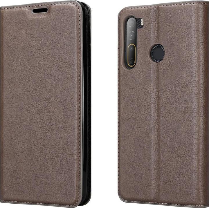 Actual product image Cadorabo Book Invisible Magnet Cover (HTC Desire 20 Pro)