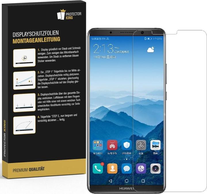 Produktbild Protectorking 6x Panzerfolie Anti-Shock matt entspiegelt (6 Stück, Huawei Mate 10 Pro)