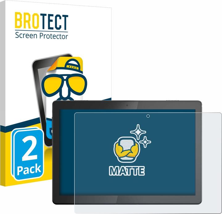 Actual product image BROTECT Anti-glare screen protector matt (2 Piece, Tab M10 TB-X505F)