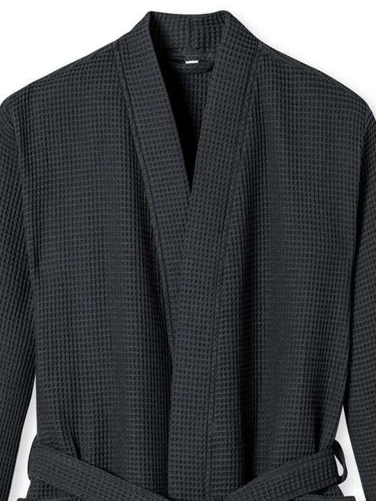 Image du produit Schiesser Piqué gaufré - Coton organique Robe de chambre / Peignoir de bain (S)