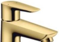 Produktbild hansgrohe Talis E Einhebel-Waschtischmischer 110 (polished gold optic)