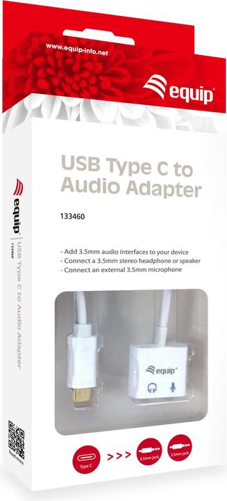 Actual product image equip USB Type-C Audio Adapter (0.15 m)