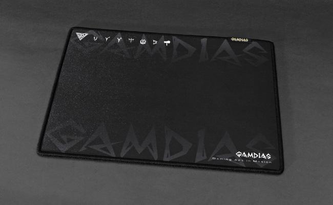Actual product image Gamdias Mouse pad, GMM2300, Black, Size: 350 x 280 x 4 mm (M)