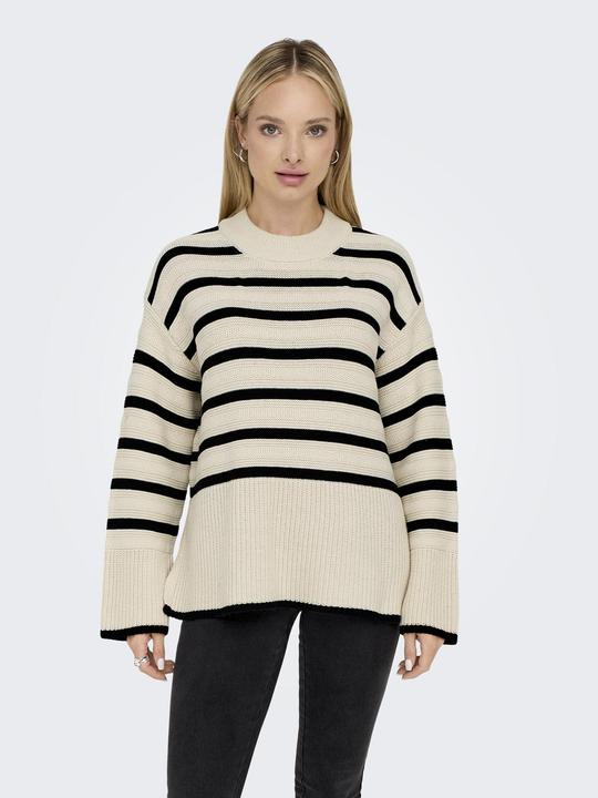 Actual product image Only Striped knit jumper (L)