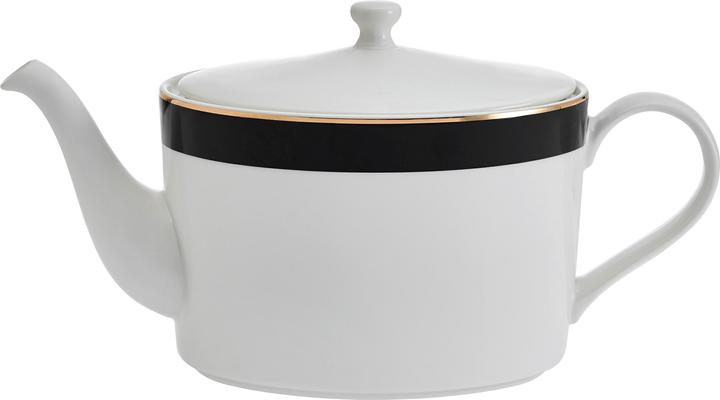 Immagine prodotto Mikasa Teiera Luxe Deco da 4 tazze, 1,1L, bianco (1.10 l)