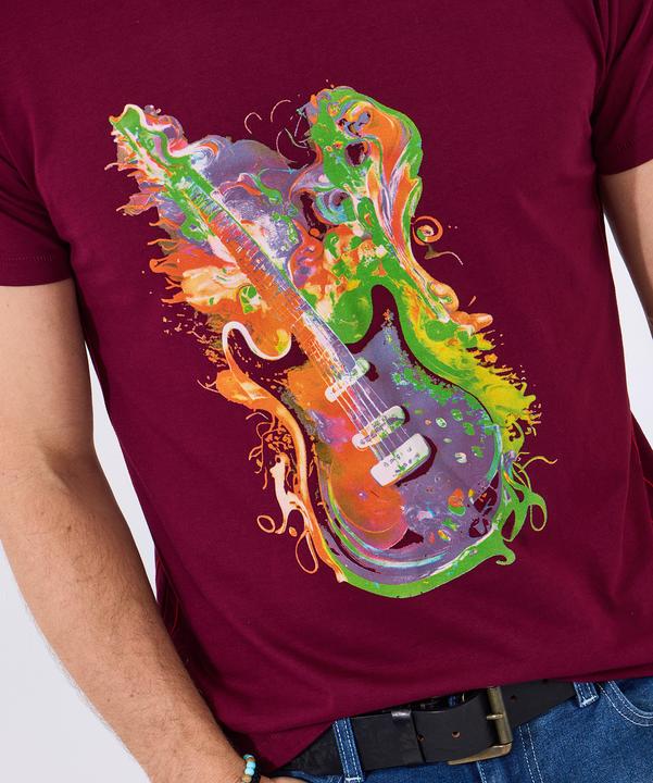 Actual product image Joe Browns Bright Guitar Graphic T-Shirt (M)