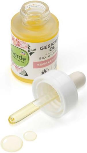 Immagine prodotto dm alverde Olio viso biologico alla rosa selvatica (15 ml, Olio viso)