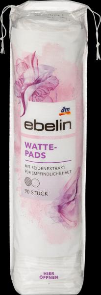 Produktbild dm ebelin Wattepads mit Seidenextrakt