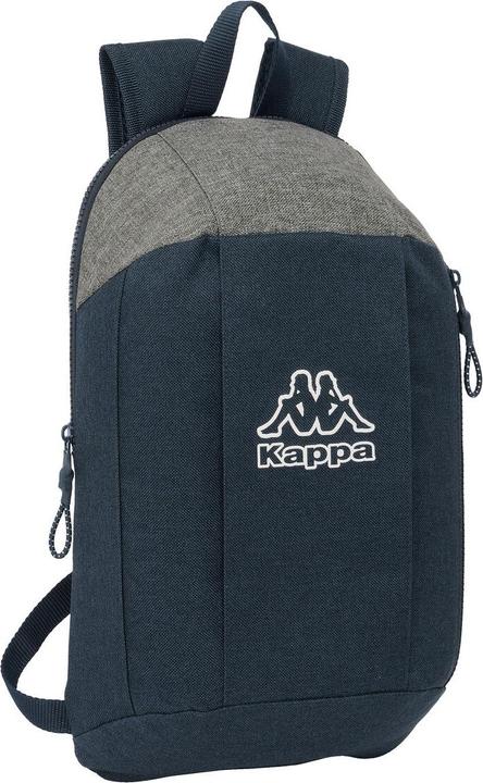 Produktbild Kappa Rucksack Dark navy Mini Grau Marineblau 22 x 39 x 10 cm
