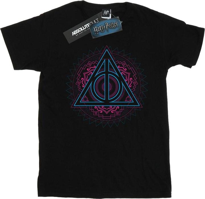 Immagine prodotto Neon Deathly Hallows Maglietta Uomo (M)