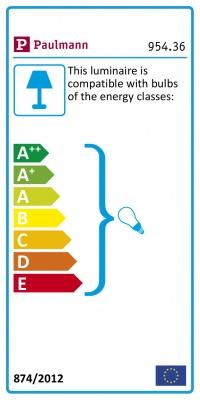 Energy Label Paulmann URail Pendant Basic (E27)