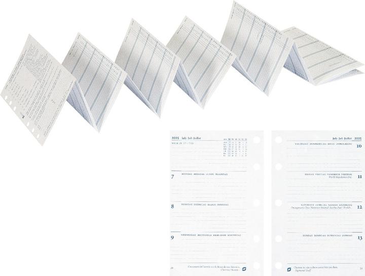 Immagine prodotto Succes Ricambi Mini agenda annuale gennaio-dicembre (6,7 x 10,5 cm, Tedesco, Inglese, Italiano, Francese)