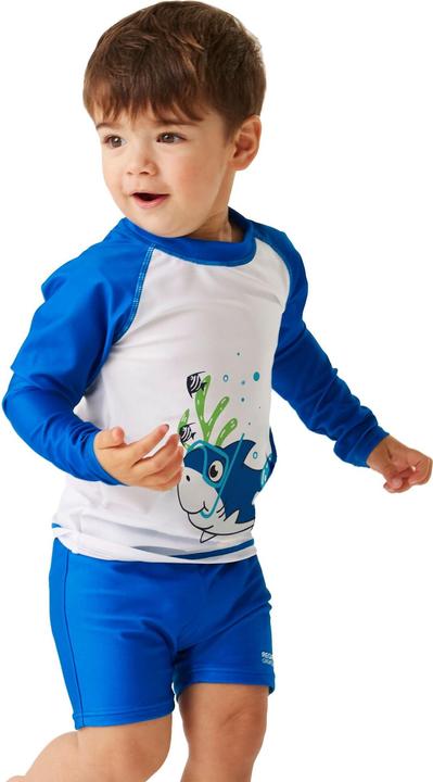 Actual product image Regatta Childrens/Kids Bubbles The Shark Rash Suit (146, 152)