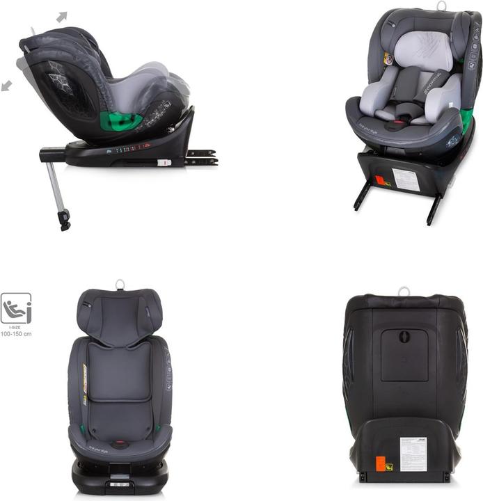 Produktbild Chipolino i-Size Kindersitz Maximus (Reboarder, ECE R129/i-Size Norm)
