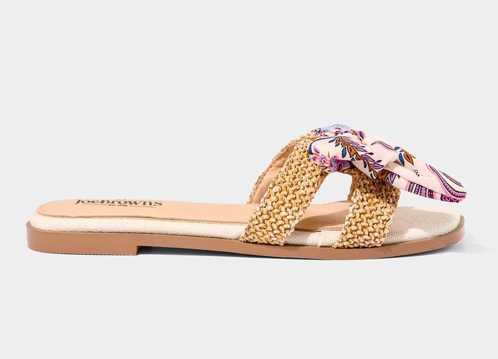 Produktbild Joe Browns Paisley Bow Woven Sole Sliders (41)