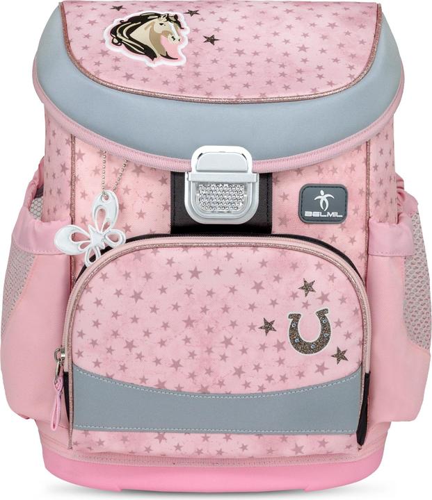 Actual product image Belmil MINI FIT Schulrucksack-Set Star Horses (17 l)