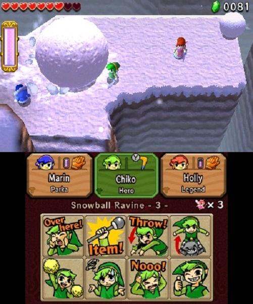 Actual product image Nintendo The Legend of Zelda: Tri Force Heroes (3DS, EN)