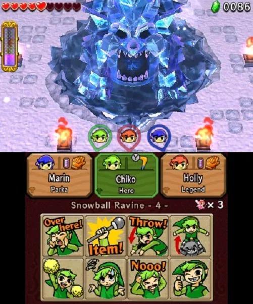 Actual product image Nintendo The Legend of Zelda: Tri Force Heroes (3DS, EN)