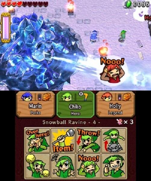 Actual product image Nintendo The Legend of Zelda: Tri Force Heroes (3DS, EN)