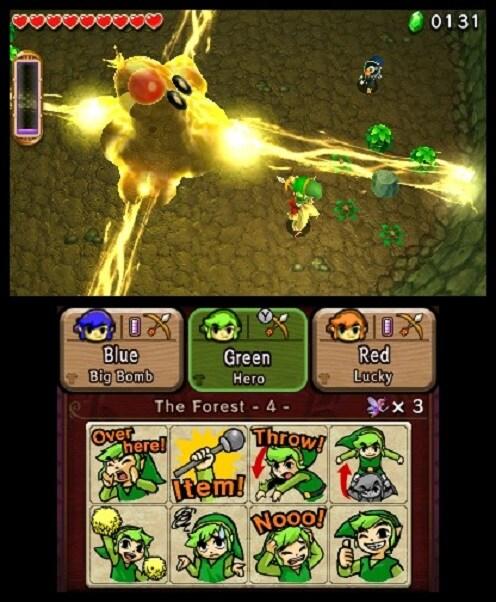 Actual product image Nintendo The Legend of Zelda: Tri Force Heroes (3DS, EN)