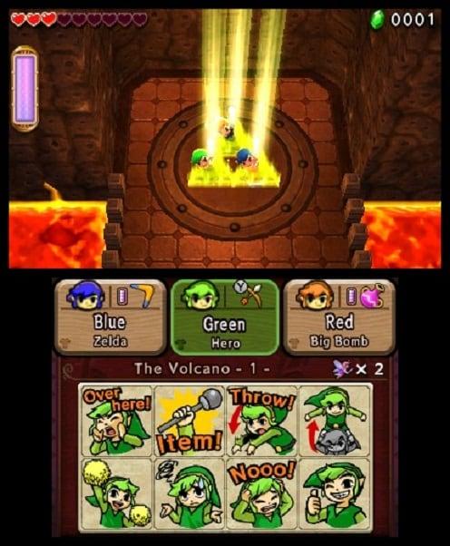 Actual product image Nintendo The Legend of Zelda: Tri Force Heroes (3DS, EN)