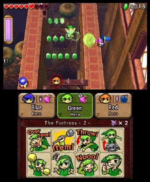 Actual product image Nintendo The Legend of Zelda: Tri Force Heroes (3DS, EN)