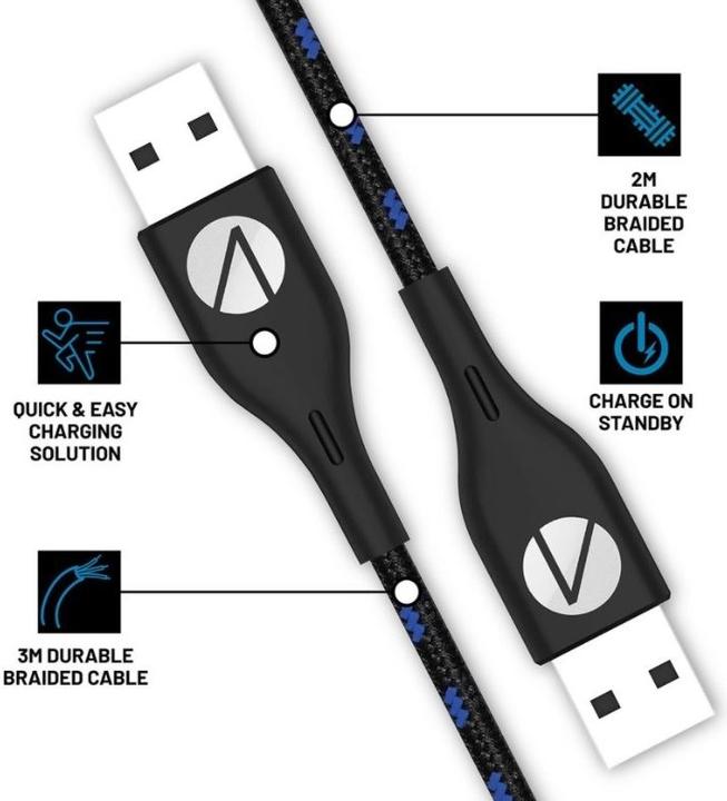 Actual product image Stealth Twin Play & Charge Cables (PS5)
