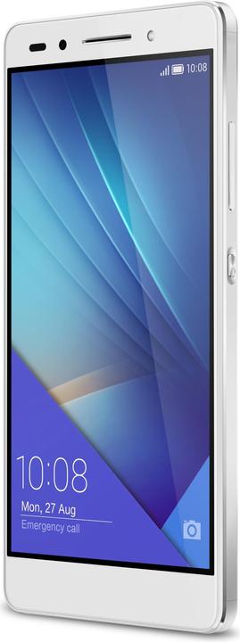 Produktbild Honor 7 (16 GB, Silber, 5.20", Hybrid Dual SIM, 20 Mpx, 4G)
