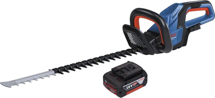 Productafbeelding Bosch Professional Bosch GHE 18V-60 Professionele accu heggenschaar 18 V 60 cm borstelloos + 1x oplaadbare accu 5.0 Ah (Draadloze heggenschaar)