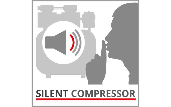 Actual product image Einhell TE-AC 50 Silent (8 bar, 50 l)
