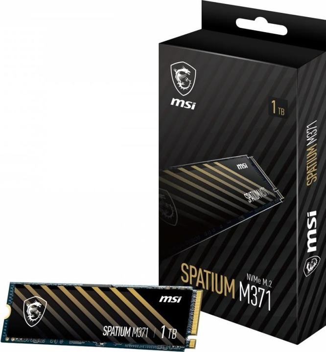 Immagine prodotto MSI M371 NVMe M.2 (1000 GB, M.2 2280)