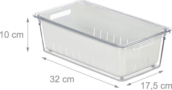 Actual product image Relaxdays fridge organiser