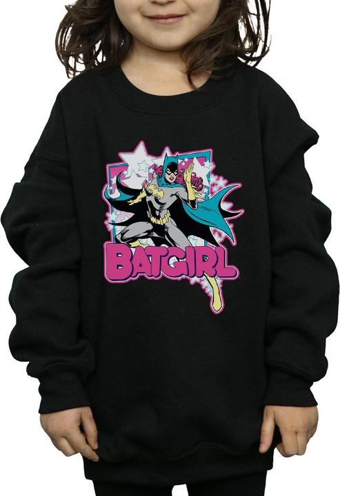 Actual product image Girls Batgirl Leap Sweatshirt (128)