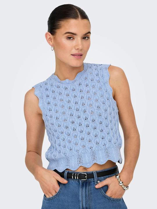 Image du produit Only Coupe normale Col rond Top tricoté (XS)