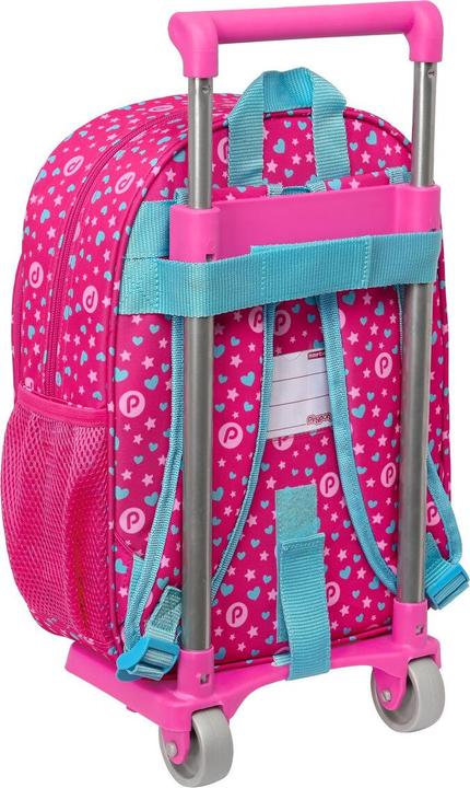Produktbild Pinypon Schulrucksack mit Rädern Blau Rosa 26 x 34 x 11 cm (26 l)