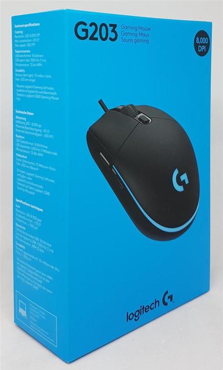 Produktbild Logitech G G203 Prodigy (Kabelgebunden)