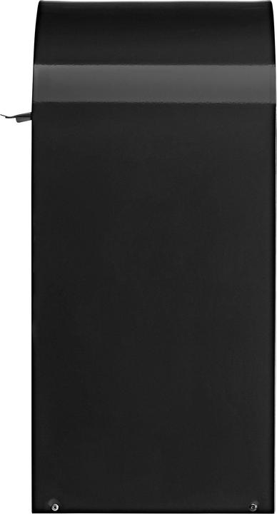 Actual product image Burg Wächter Galvanised steel letter box WxHxD 475/300/222 mm Nordic 680 black with opening stop