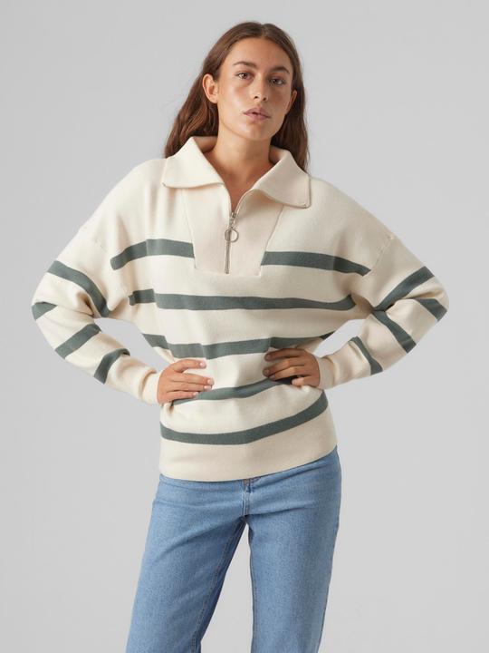 Produktbild Vero Moda High Neck Reissverschluss Bluse (XL)