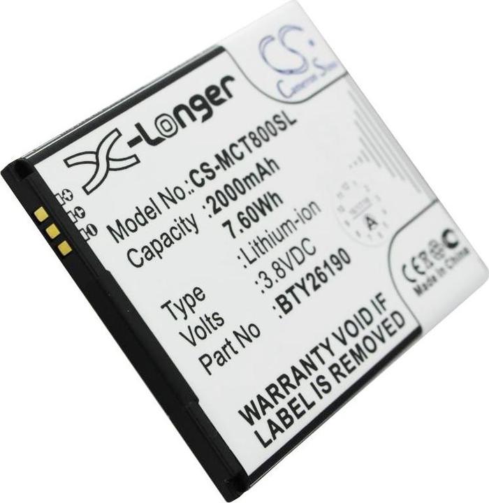 Produktbild AccuCell Akku MOBISTEL Cynus T8, BTY26190