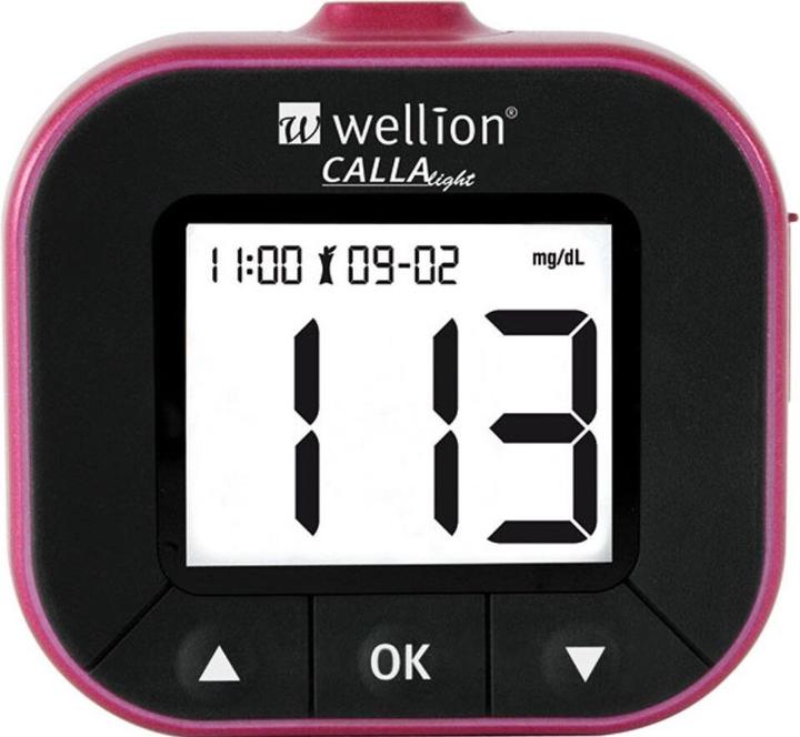 Image du produit Wellion Calla light Lecteur de glycémie SET Mûre mmol (Glucomètre)