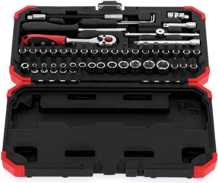 Actual product image Gedore Red Socket spanner set 1/4 46-piece