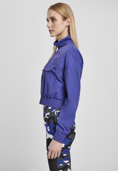 Immagine prodotto Urban Classics Giacca da donna in nylon ritagliata e stropicciata (XL)