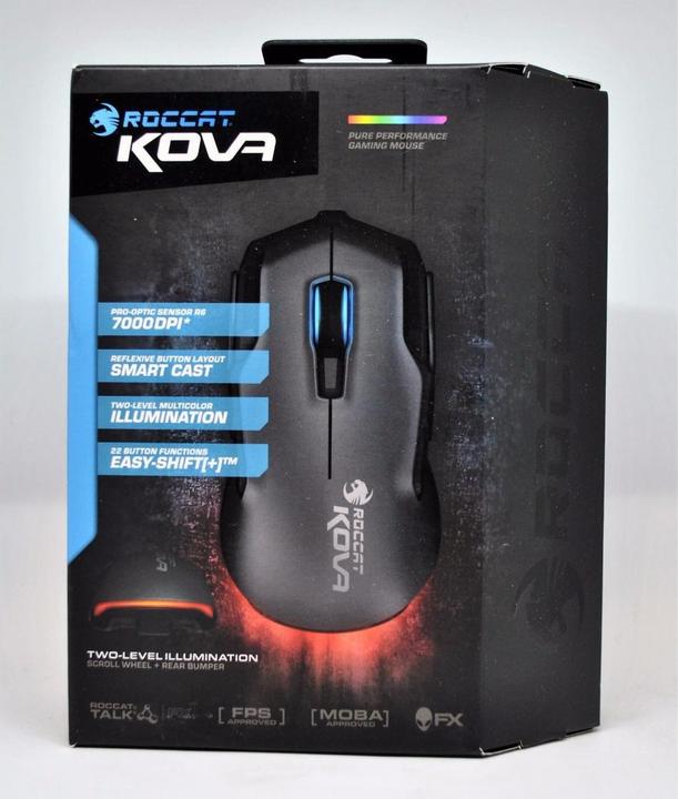 Actual product image Roccat Kova Pure Performance Gaming Mouse (Cable)