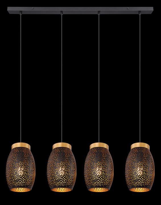 Actual product image Globo Pendant lamp Narri gold 4xE27 (E27)