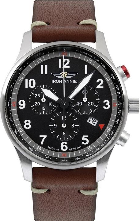 Actual product image Iron Annie Watch Watch F13 Tempelhof 5688-2, Quartz (Sports watch, 42 mm)
