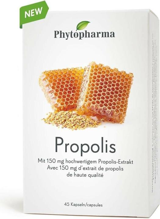 Produktbild Phytopharma Propolis (45 Stück, Kapseln, 46 g)