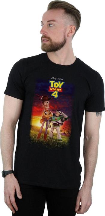 Immagine prodotto Disney Toy Story 4 Buzz And Woody Poster Maglietta Uomo (L)