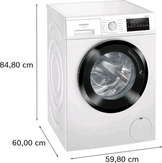 Actual product image Siemens WM 14 N 2 G 3 Washing machine (BC) B 7kg 1400U speedPack L Outdoor programme (7 kg, Left)