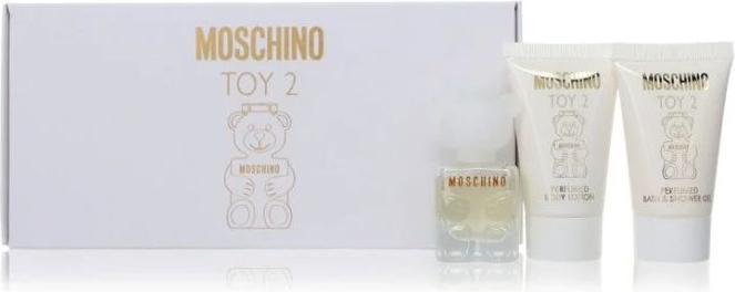 Produktbild Moschino Toy 2 by Gift Set --.17 oz Mini EDP Spray +.8 oz Body Lotion +.8 oz Shower Gel (Körperpflegeset, Parfum set)