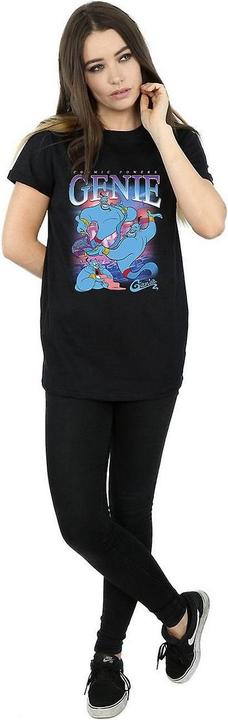 Actual product image Aladdin Womens/Ladies Genie Montage Cotton Boyfriend T-Shirt (XXL)